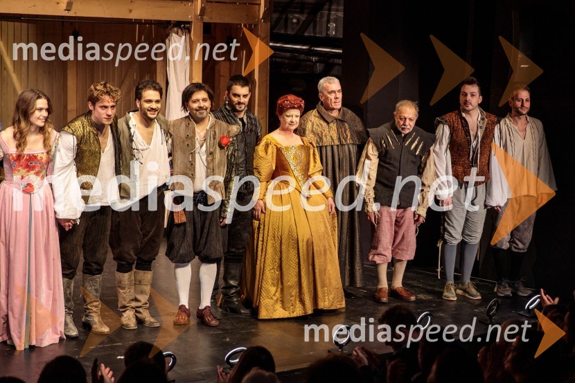  Stanislava Nikolić, igralka;  Luka Grbić, igralec;  Stojan Đorđević, igralec;  Andrej Šepetkovski, igralec;  Milan Zarić, srbski igralec;  Dragana Varagić, igralka;  Aleksandar Alač, srbski igralec;  Zoran Đorđević, srbski igralec;  Stefan Radonjić, srbski igralec;  Miloš Lazarov, srbski igralecZaljubljeni Shakespeare, predstava v sklopu gledališkega festivala Ruta Grupa Triglav 2023