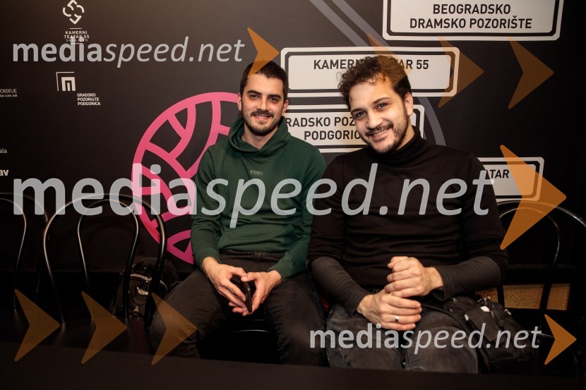  Milan Zarić, srbski igralec;  Stojan Đorđević, igralecZaljubljeni Shakespeare, predstava v sklopu gledališkega festivala Ruta Grupa Triglav 2023