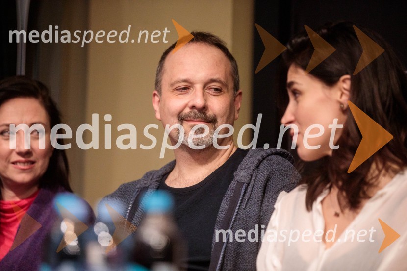  Andrej Šepetkovski, igralec;  Ana Tomović, filmska režiserkaZaljubljeni Shakespeare, predstava v sklopu gledališkega festivala Ruta Grupa Triglav 2023