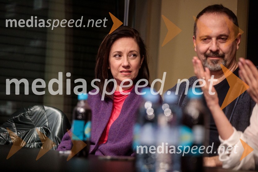  Paulina Manov, igralka;  Andrej Šepetkovski, igralecZaljubljeni Shakespeare, predstava v sklopu gledališkega festivala Ruta Grupa Triglav 2023