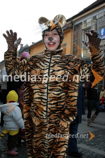 Pustna maskaPustna povorka v Mariboru