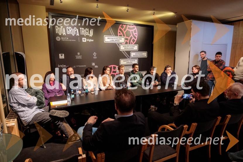  Sašo Puljarević, literarni kritik;  Paulina Manov, igralka;  Andrej Šepetkovski, igralec;  Ana Tomović, filmska režiserka;  Stanislava Nikolić, igralka;  Luka Grbić, igralec;  Milan Zarić, srbski igralec;  Stojan Đorđević, igralec;  Marko Gvero, igralec;  Dragana Varagić, igralkaZaljubljeni Shakespeare, predstava v sklopu gledališkega festivala Ruta Grupa Triglav 2023