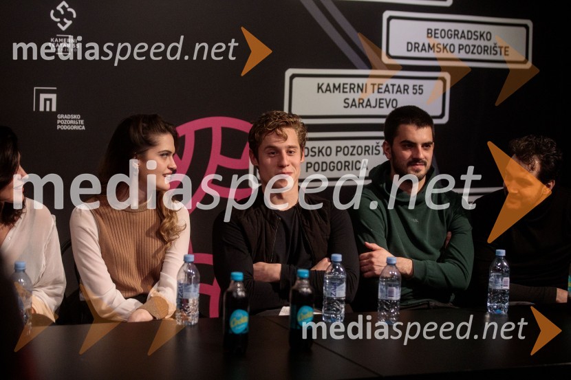  Stanislava Nikolić, igralka;  Luka Grbić, igralec;  Milan Zarić, srbski igralec;  Stojan Đorđević, igralecZaljubljeni Shakespeare, predstava v sklopu gledališkega festivala Ruta Grupa Triglav 2023