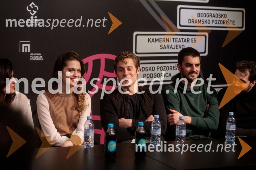  Stanislava Nikolić, igralka;  Luka Grbić, igralec;  Milan Zarić, srbski igralec;  Stojan Đorđević, igralecZaljubljeni Shakespeare, predstava v sklopu gledališkega festivala Ruta Grupa Triglav 2023