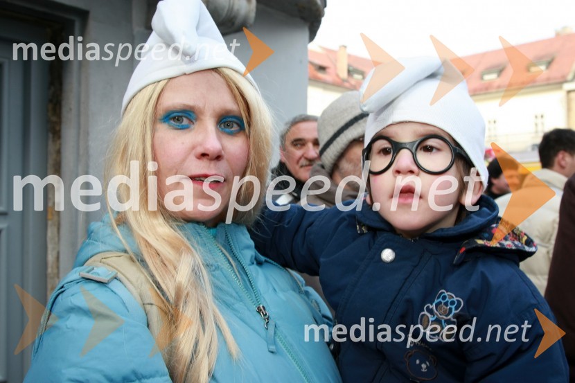 Pustni maskiPustna povorka v Mariboru