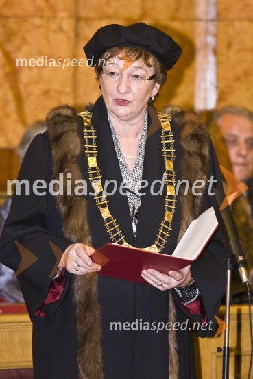 Prorektorica prof. dr. Julijana KristlPromocija doktorjev znanosti Univerze v Ljubljani