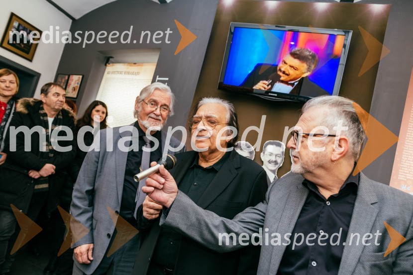  Dare Hering, glasbenik;  Oto Pestner, pevec;  Tomaž Kozlevčar, vokalistOto Pestner in New Swing Quartet 55 let, napoved velike turneje