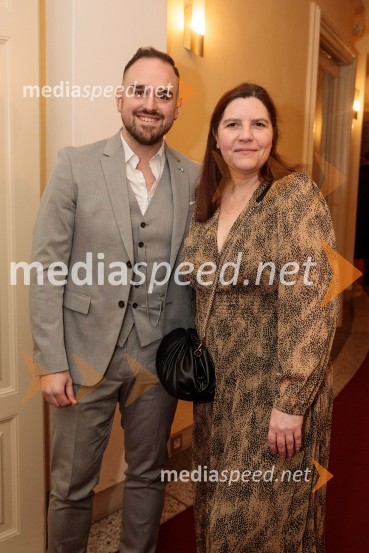  Žiga Lakner, pevec;  Teja Pelko, novinarka, Svet24Italijanka v Alžiru, premiera opere v SNG Opera in balet Ljubljana