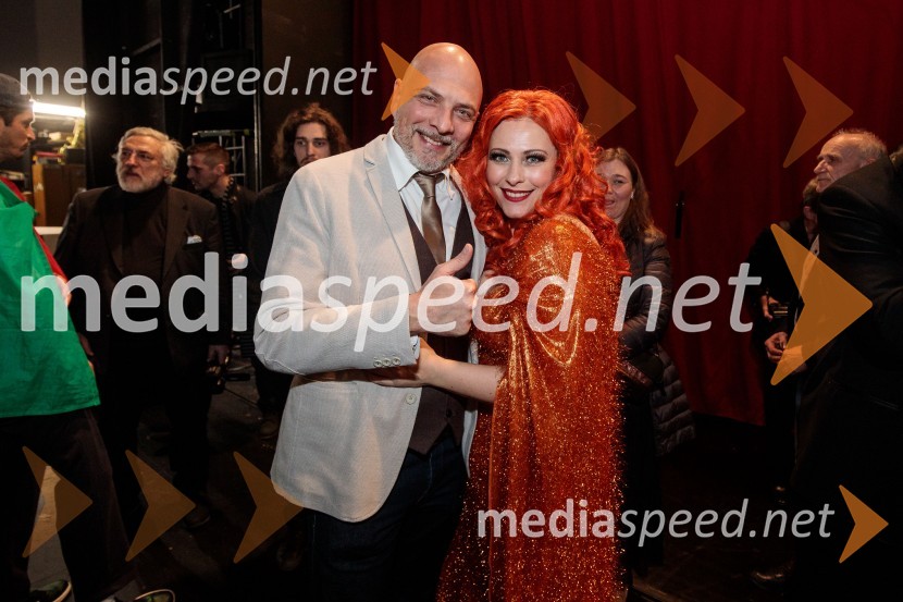  Nebojša Babić, operni pevec, bas;  Nuška Drašček, pevkaItalijanka v Alžiru, premiera opere v SNG Opera in balet Ljubljana