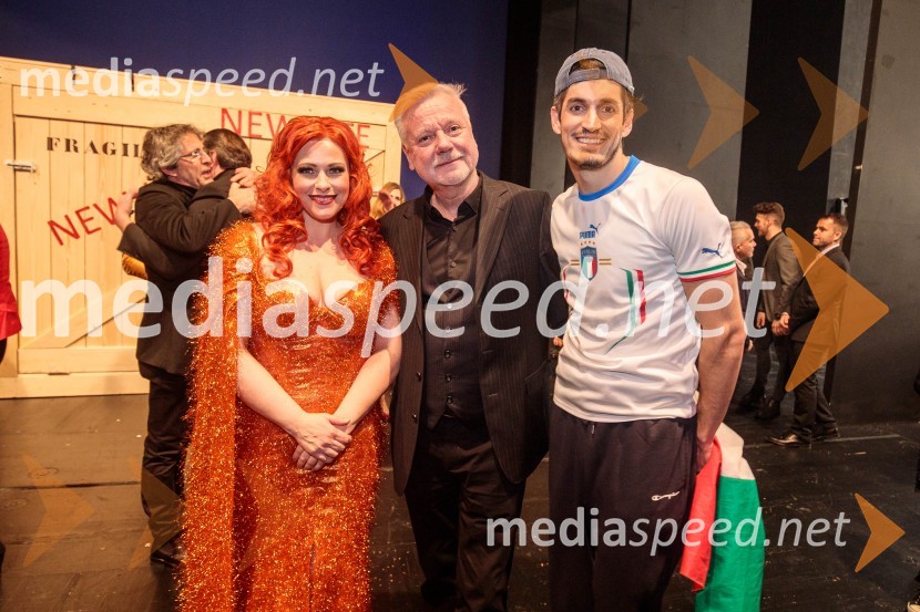  Nuška Drašček, pevka;  Staš Ravter, direktor SNG Opera in balet Ljubljana;  Bryan López González, tenorItalijanka v Alžiru, premiera opere v SNG Opera in balet Ljubljana