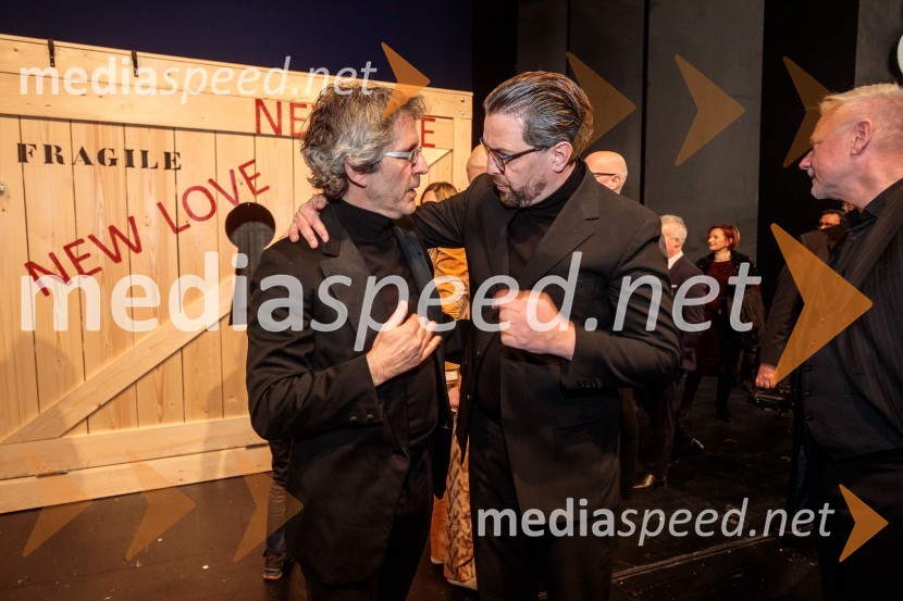  Emanuele Gamba, režiser;  Marko  Hribernik, dirigent, umetniški direktor opereItalijanka v Alžiru, premiera opere v SNG Opera in balet Ljubljana