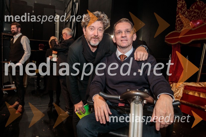  Renato Zanella, umetniški direktor ljubljanskega baleta;  Borut SobanItalijanka v Alžiru, premiera opere v SNG Opera in balet Ljubljana