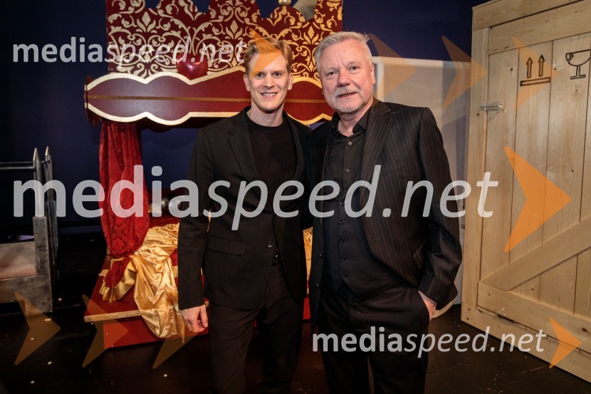  Lukas Zuschlag, baletnik, koreograf;  Staš Ravter, direktor SNG Opera in balet LjubljanaItalijanka v Alžiru, premiera opere v SNG Opera in balet Ljubljana