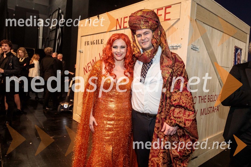  Nuška Drašček, pevka;  Rok Bavčar, operni pevecItalijanka v Alžiru, premiera opere v SNG Opera in balet Ljubljana