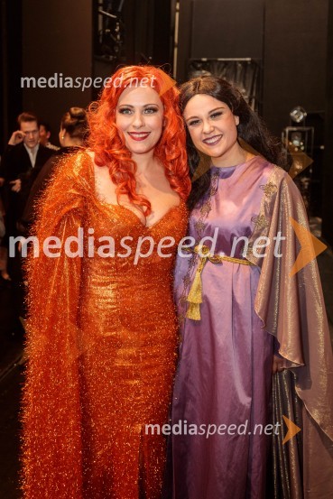  Nuška Drašček, pevka;  Anja Zemljarič, operna pevkaItalijanka v Alžiru, premiera opere v SNG Opera in balet Ljubljana