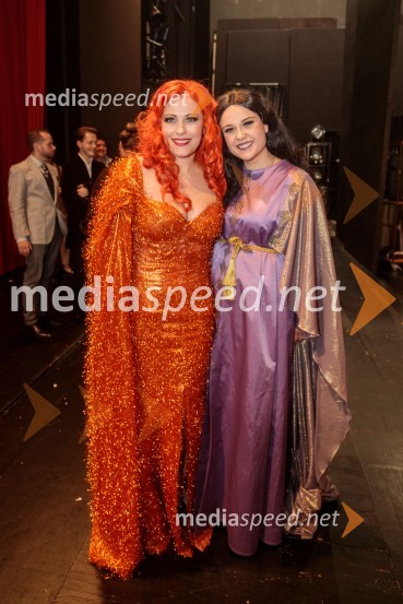  Nuška Drašček, pevka;  Anja Zemljarič, operna pevkaItalijanka v Alžiru, premiera opere v SNG Opera in balet Ljubljana