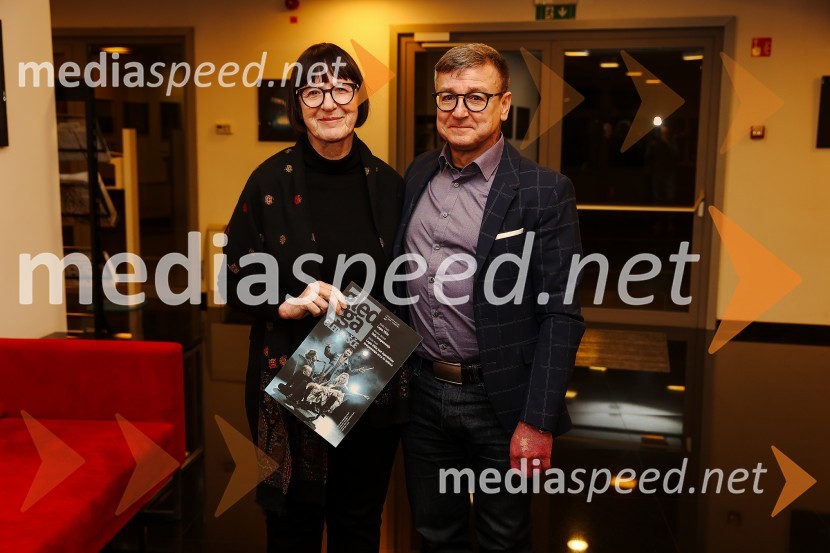  Marinka Štern, igralka;  Matjaž  Farič, režiserLepa Vida, premiera predstave, Gledališče Koper