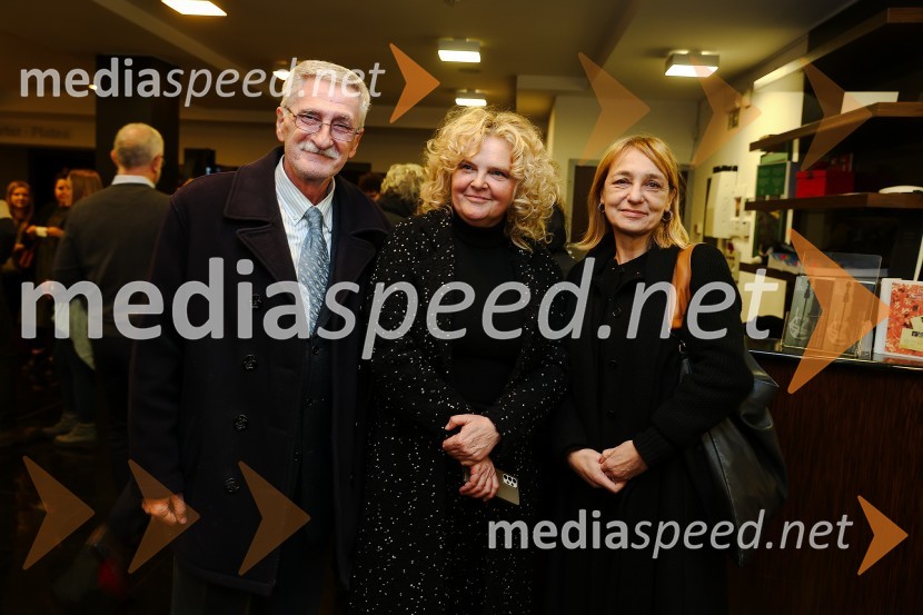  ... ;  Katja Pegan,  direktorica in režiserka, Gledališče Koper Teatro Capodistria; dr. Alja  Brglez, nekdanja vodja kabineta predsednika RSLepa Vida, premiera predstave, Gledališče Koper