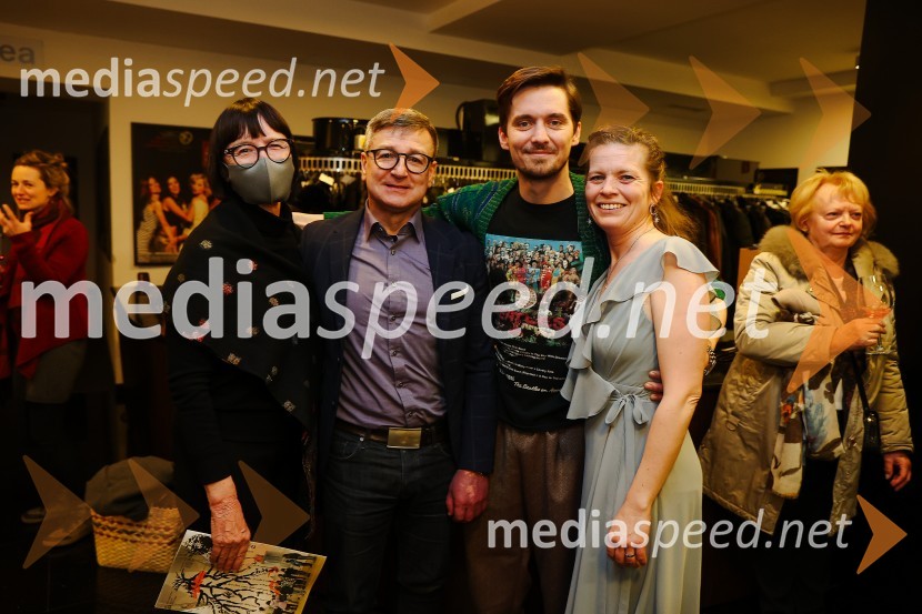  ... ;  ... ;  Klemen Janežič, igralec ;  Staša Prah, dramaturginjaLepa Vida, premiera predstave, Gledališče Koper