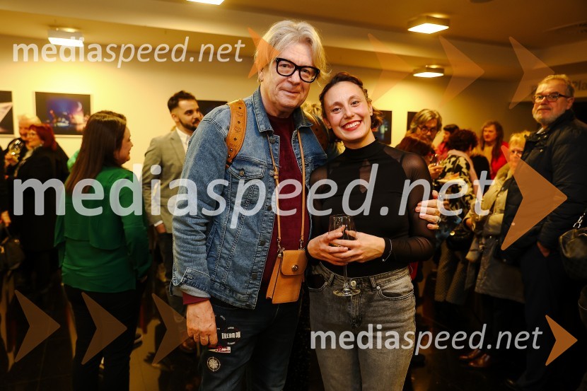  Damir Zlatar Frey, režiser;  Anja Drnovšek, igralkaLepa Vida, premiera predstave, Gledališče Koper