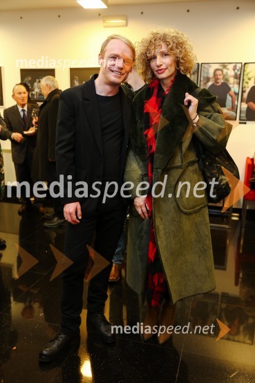  Rok  Matek, igralec;  Jelena Proković, kostumografinja, JSPLepa Vida, premiera predstave, Gledališče Koper