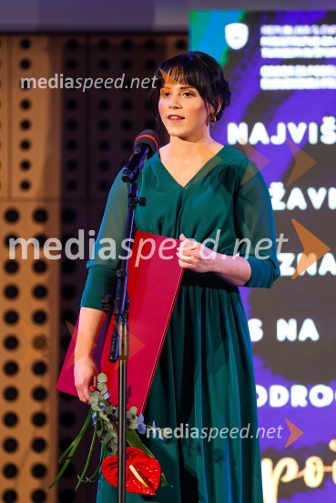  Gloria Kotnik, deskarka na snegu 58. podelitev Bloudkovih priznanj za leto 2022