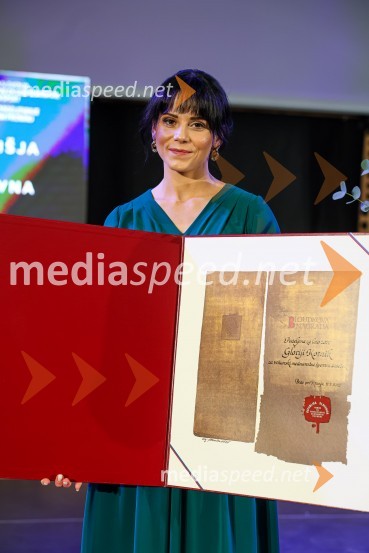  Gloria Kotnik, deskarka na snegu 58. podelitev Bloudkovih priznanj za leto 2022