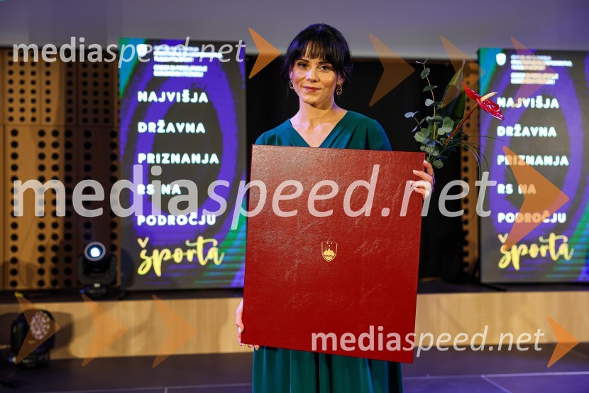  Gloria Kotnik, deskarka na snegu 58. podelitev Bloudkovih priznanj za leto 2022