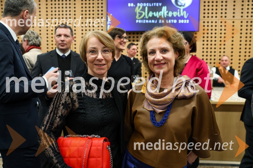  Mateja Svet, nekdanja smučarka;  Metka Debevec58. podelitev Bloudkovih priznanj za leto 2022