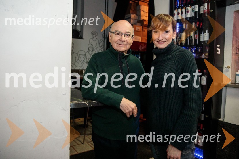  Mitja Rotovnik, nekdanji direktor Cankarjevega doma;  Helena Grahek, vodja marketinga in odnosi z javnostmi, Slovensko mladinsko gledališčeLjubimki, premiera predstave v SMG Ljubljana