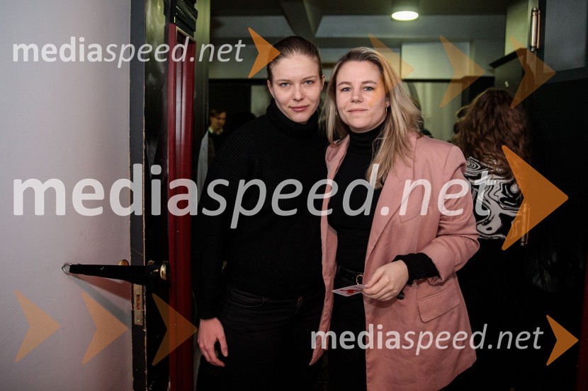  Mia Skrbinac, igralka;  ... Ljubimki, premiera predstave v SMG Ljubljana