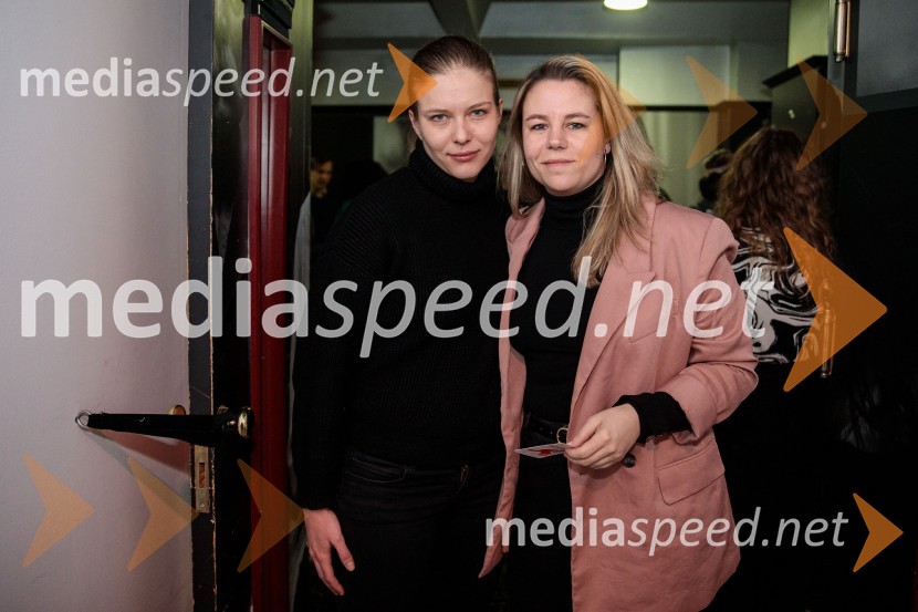  Mia Skrbinac, igralka;  ... Ljubimki, premiera predstave v SMG Ljubljana