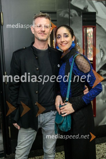  Tibor Mihelič Syed, direktor, Slovensko mladinsko gledališče;  Nives  Syed MiheličLjubimki, premiera predstave v SMG Ljubljana