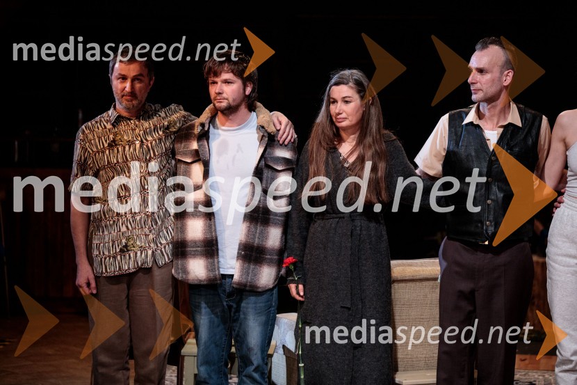  Ivan Peternelj, igralec;  Stane Tomazin, igralec;  Romana Šalehar, igralka;  Boris  Šeparović, igralecLjubimki, premiera predstave v SMG Ljubljana