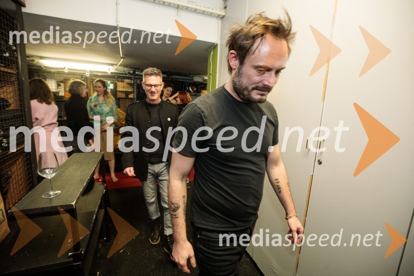  Tibor Mihelič Syed, direktor, Slovensko mladinsko gledališče;  Milan Ramšak Marković, dramaturgLjubimki, premiera predstave v SMG Ljubljana