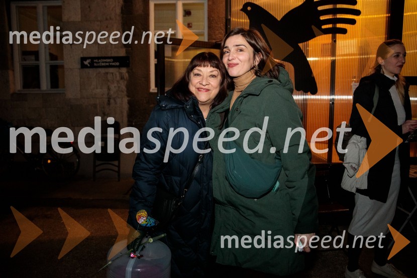  Damjana Černe, igralka;  ... Ljubimki, premiera predstave v SMG Ljubljana