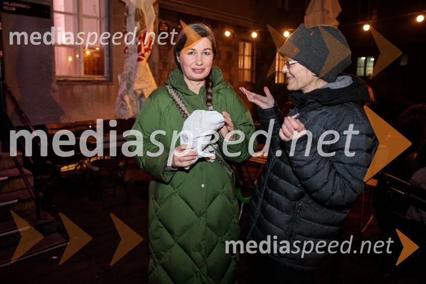  Romana Šalehar, igralka;  ... Ljubimki, premiera predstave v SMG Ljubljana