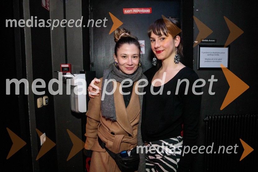  Nina Rajić Kranjac, režiserka;  Anja Novak, igralkaLjubimki, premiera predstave v SMG Ljubljana