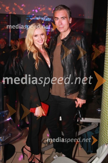  Nadiya  Bychkova, plesalka, manekenka;  Jan Plestenjak, pevecJan Plestenjak in 