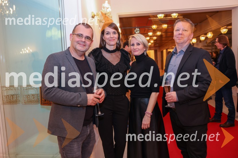  Alan Kavčič, predstavnik za odnose z javnostmi SNG Maribor;  Špela Lešnik, producentka Drame SNG Maribor;  Anja  Žižek, marketing SNG Maribor;  Matjaž Partlič, SNG MariborFrank V., premiera drame v SNG Maribor