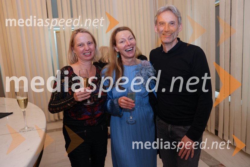  Jasmina Leskovar, SNG Maribor;  Nataša Matjašec Rošker, igralka;  Igor  Leskovar, Mestna občina MariborFrank V., premiera drame v SNG Maribor