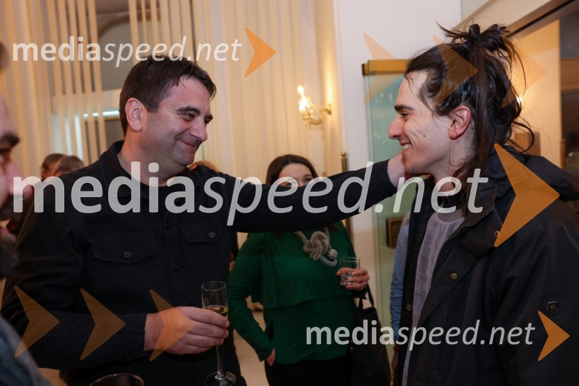  Marjan Nećak, skladatelj;  Petja Labović, igralecFrank V., premiera drame v SNG Maribor