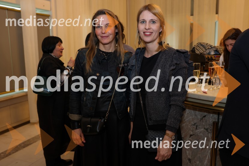  Bojana Zemljič Kovačič, oblikovalka nakita E2RD Jewellery;  Katja  Janko Puh, vodja marketinga, s.OliverFrank V., premiera drame v SNG Maribor