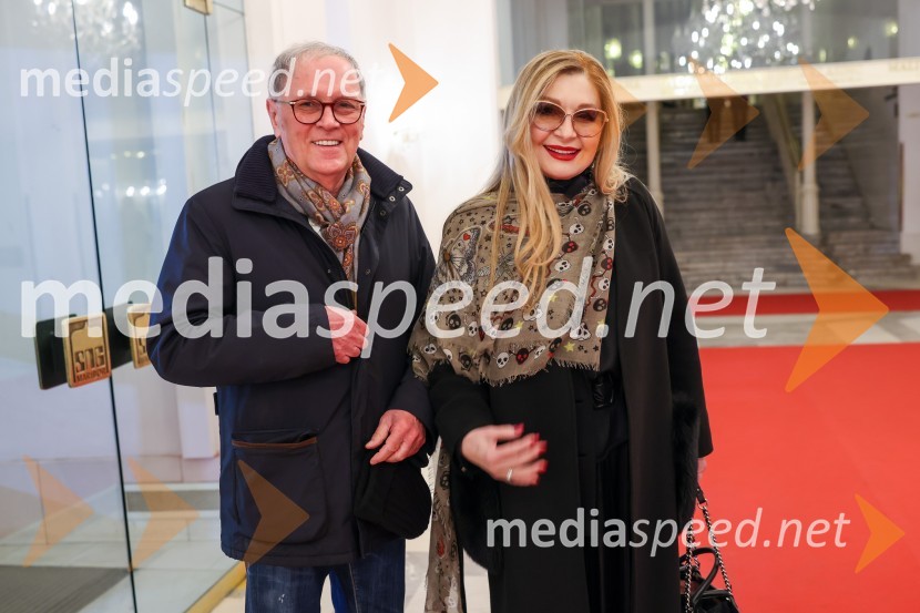  Todor Todet Lolić;  Danica Maksimović , srbska gledališka in filmska igralkaFrank V., premiera drame v SNG Maribor