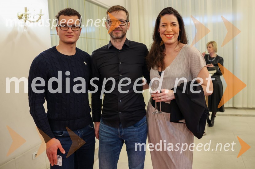  Juš A. Zidar, režiser; Dr. Samo Granda;  Minca Lorenci, igralkaFrank V., premiera drame v SNG Maribor