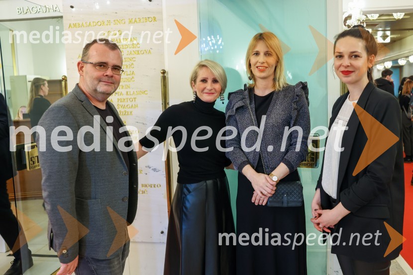  Alan Kavčič, predstavnik za odnose z javnostmi SNG Maribor;  Anja  Žižek, marketing SNG Maribor;  Katja  Janko Puh, vodja marketinga, s.Oliver;  Zala Koren, SNG Maribor Drama, urednica socialnih omrežijFrank V., premiera drame v SNG Maribor