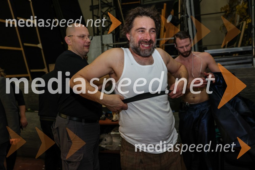  Gorazd Žilavec, igralecFrank V., premiera drame v SNG Maribor