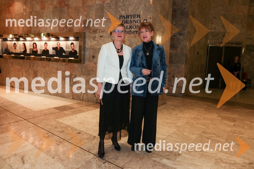  Mirjam Drnovšček, direktorica, SNG Nova Gorica;  Vesna Jurca Tadel, ravnateljice SNG Drama LjubljanaAntigona, premiera drame, SNG Nova Gorica