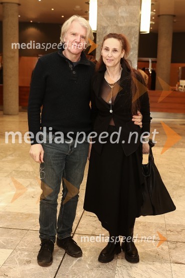  Branko Završan, igralec;  Lučka Počkaj, igralkaAntigona, premiera drame, SNG Nova Gorica