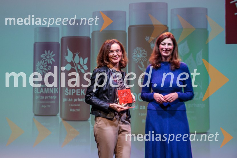  Polona Human, produktna vodja, Ilirija;  Irena Filipović, vodja marketinga široke potrošnje, IlirijaIzbran produkt leta 2023